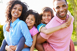 family with children